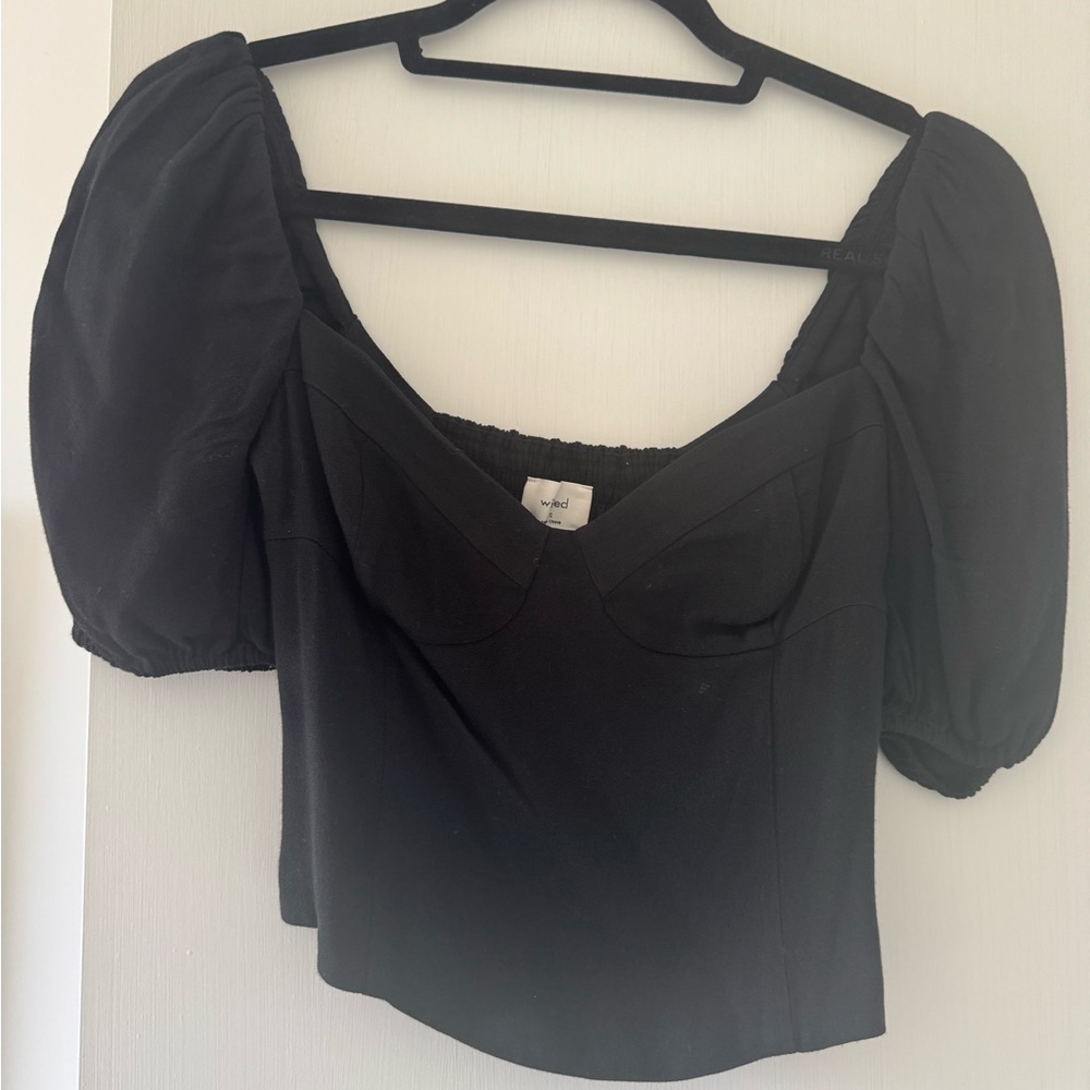 Aritzia Short Sleeve Blouse